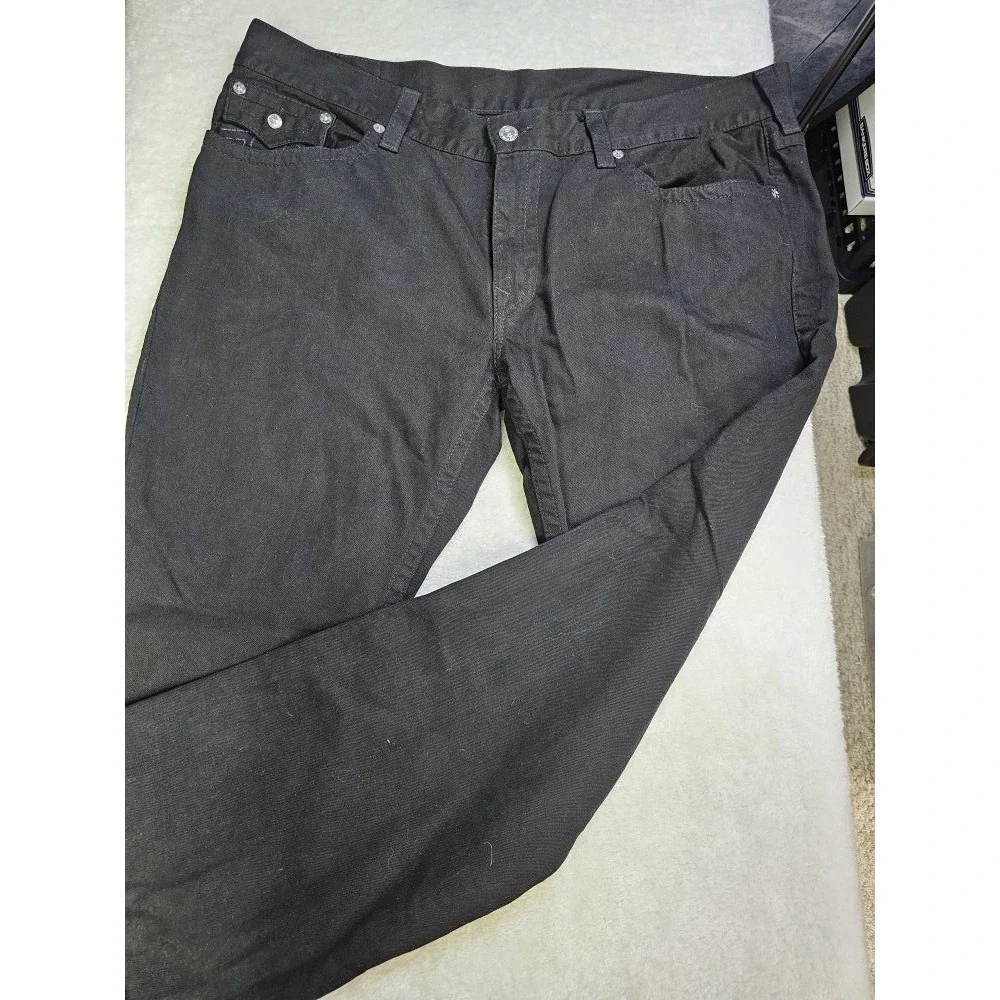 True Religion Womens Size 44‎ Black Boot Cut Jeans